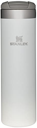Image of STANLEY AeroLight Transit Bottle 20 oz Locking Drink Through Lid Leak Resistant Water Bottle or Coffee Travel Mug Lightweight Insulated Stainless Steel BPA-Free Cloud