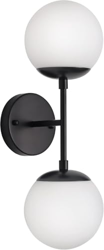 Image of Wall Lamp Chandelier Pendant Light, Home Decor for Bedroom, Living Room, Hallway, Cafe, Hotel, Restaurant (T Black Wall LAMP with LED Bulb Pack of 1)