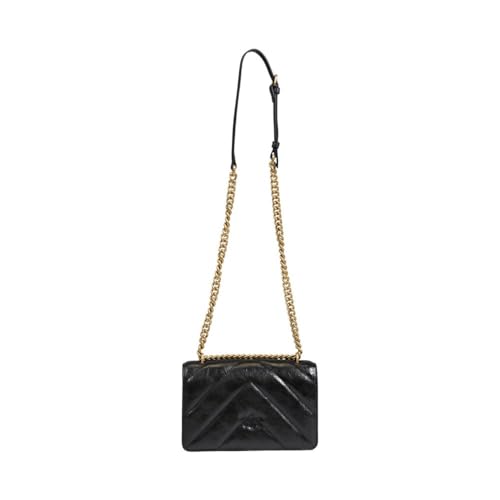 Sac Love One Mini Pinko noir matelassé chevron de qualité supérieure