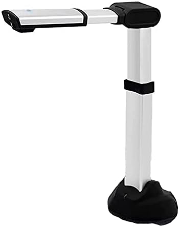 Cámara de libros y documentos A2, escáner de cámara de documentos, escáner de libros con OCR Auto-Flatten Deskew, lente gran angular de 360 grados para la enseñanza en línea de la oficina en el hogar