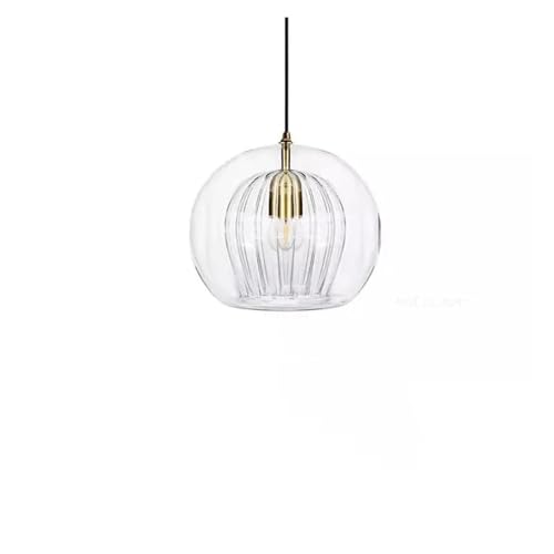 Lampe de chevet suspendue en verre créative pour salon et salle à manger