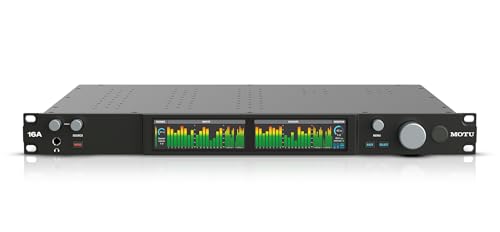 Image of MOTU 16A 32x34 Thunderbolt 4 /USB4 audio interface for Mac, Windows and iOS with mixing, effects and networking