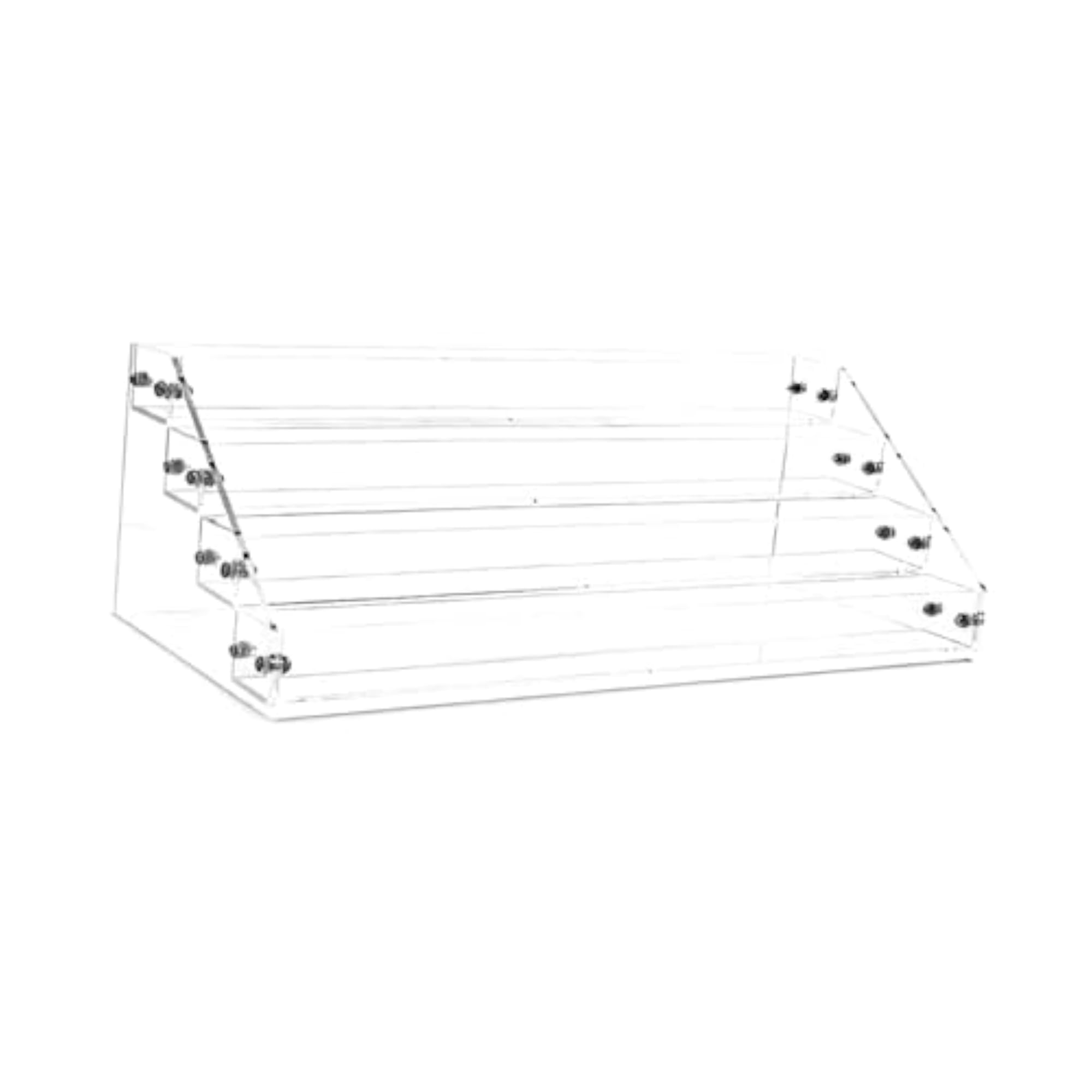 Acrylic Nail Polish Organizer Rack for Cosmetics