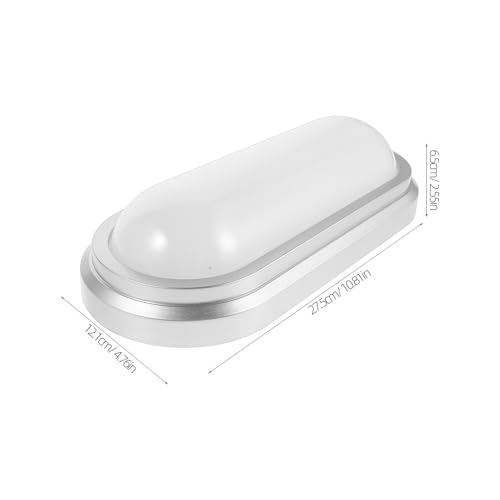 Lámpara de plástico resistente para ducha Mipcase luz clara para zonas de vapor 3