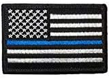 Tactical USA Flag Patch Law Enforcement Thin Blue Line size 2x3 inch heavy metal Logo Jacket Vest shirt hat blanket backpack T shirt Patches Embroidered Appliques Symbol Badge Cloth Sign Costume Gift