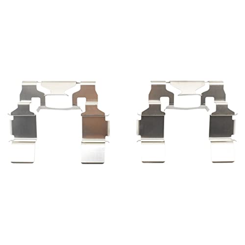 Image of TRQ Front and Rear Brake Caliper Set Zinc Coated Brackets Hardware Compatible with 2001-2002 Ford Explorer Sport Trac