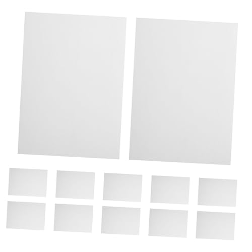Étiquettes papier d'impression d'autocollants adhésives fortes pour classeur blanc lot de 50
