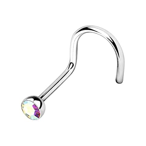 Piercing Nez WARRIOR avec Cristal Cover