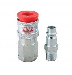 RBL 1/4" Quick Coupler Body/Plug Set