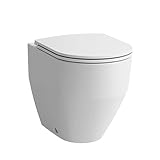 Laufen PRO Stand-Tiefspül-WC, weiß, Farbe: Weiß mit LCC