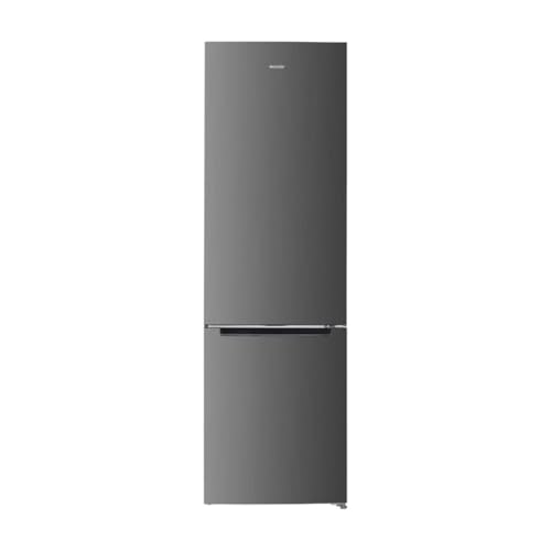 Wonder Frigorífico Combi Inox, 2 Puertas WC185602ENFX, Capacidad 206,9 Litros, No Frost, Multi Air Flow, Bajo Nivel Sonoro, Puerta Reversible, Clasificación Energética E