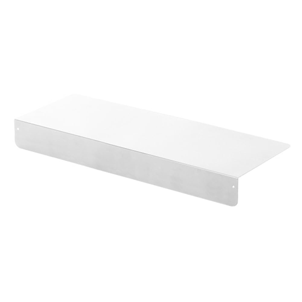 CTRLZS The Refrigerator Side Extension Board Non-Punching Magnetic Absorption Table Shelf Magnetic Absorption 40x20cm White