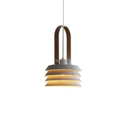 Lampe suspendue créative en fer noir, finition lanterne artisanale pour intérieur élégant