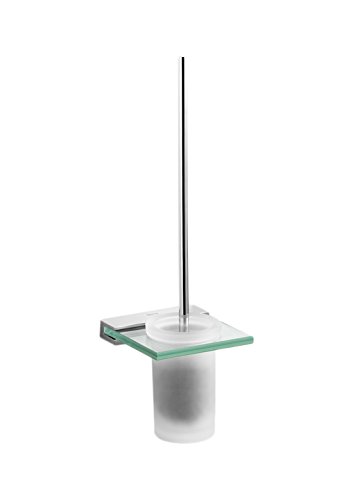 Roca a816530001 toiletborstel muur chroom glans accessoires badkamer accessoires metaal - Nuova