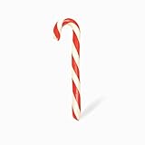 Hammond's Candies Peppermint Candy Canes,(Pack of 12), 2oz each