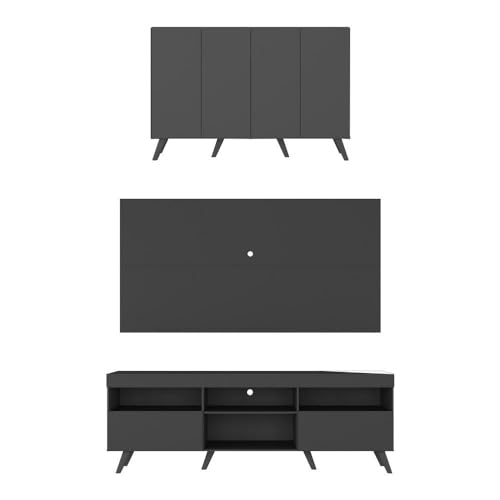 Conjunto Sala de Estar Rack + Painel Tv 65