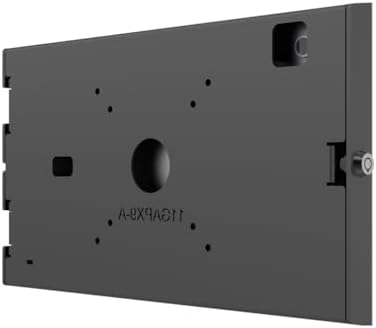 Compulocks Galaxy Tab A9+/A11+ Apex Enclosure Wall Mount - Black Secure Tablet Holder for Home, Office, Retail, Sleek Design, Perfect for Digital Signage & Kiosks