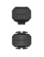 iGPSPORT SPD70 Fahrrad Geschwindigkeitsmesser/CAD70 Fahrrad Trittfrequenzsensor, 300 Stunden Akkulaufzeit, Bluetooth 5.0 ANT+, IPX7 Wasserdicht (CAD70+SPD70 Set)