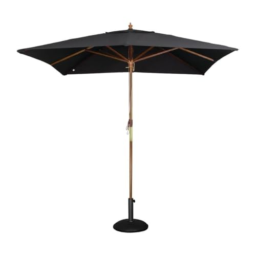 Garden Mile 1.7m Garden Parasol Outdoor Tilt garden Umbrella Canopy Patio Sun Shade sun umbrella for garden large garden parasol UV garden shade outdoor umbrella garden