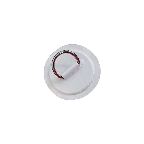 Royal Quality 4Stainlesssteel Inflatable Boat Kayak Dinghy D-Ring Pvc Patch White”