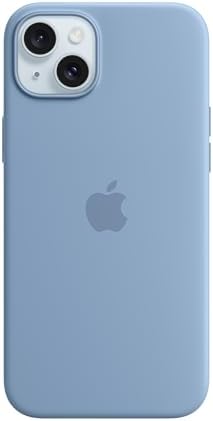 Apple iPhone 15 Plus Silicone Case with MagSafe - Winter Blue