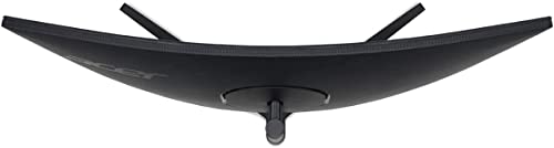 Acer 23.6" Fhd 1200R Curved Widescreen Va Gaming Monitor, 170Hz Refresh Rate, 1Ms (Vrb), Amd Freesync Premium, 178° Wide View Angle, Zero-Frame, 2 X Hdmi Ports & 1 X Display Port W/Hdmi Cable #TOP7