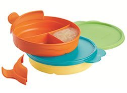 Tupperware Divided Dish Feeding Set for Babies by Tupperware