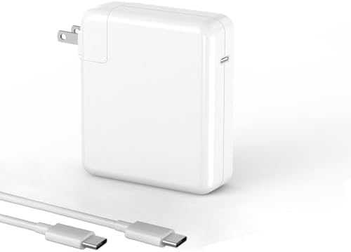 Mac Book Pro Charger - 61W/67W C Power Adapter, Replacement for MacBook Pro/Air 13/14 Inch, for MacBook 12 Inch, Included 6.6ft/2m Cable
