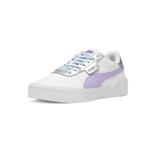 PUMA Kids Girls Cali Frozen Over Lace Up Sneakers Shoes Casual - White - Size 6 M2