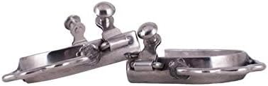 Showman Youth Stainless Steel Bumper Spurs