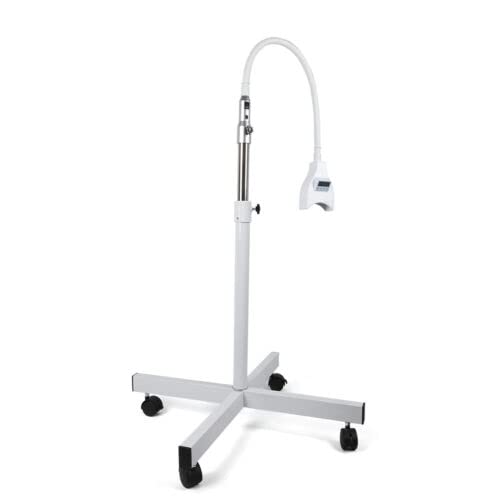 Teeth Whitening Machine LED Mobile Dental Teeth Beauty Lamp Floor Stand Bleaching Accelerator Tools with Goggles,for Hospitals, Homes, and Dentistry