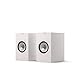 KEF Q1 Meta passiver HiFi-Regallautsprecher, Satin White | Musik | TV & Heimkino | Gaming | 2-Wege-Bassreflex | 13 cm Uni-Q-Treiber mit MAT