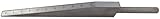 WRS Präz.-Messkeil, rostfrei, mattverchromt, Messbereich 1,0-22,0 mm, 200 mm lang, Ablesung: oben 0,1 mm/unten 0,2 mm, Skala gelasert, im Etui