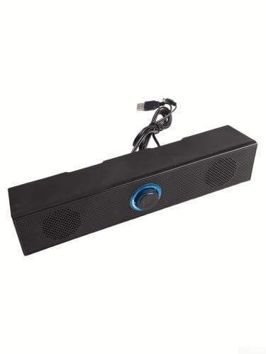 Barra de sonido compacta de 31,5 cm, color negro - Vista 1