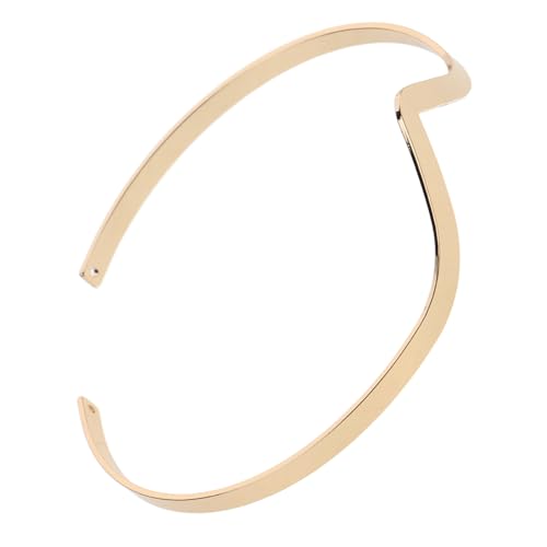 Baluue - Baluue Bracelet de Bras en Fer Ajouré Doré Manchette de Bras Minimaliste Ajustable Décoratif pour Femme Accessoire de Mode Élégant Adapté à Toutes Tailles