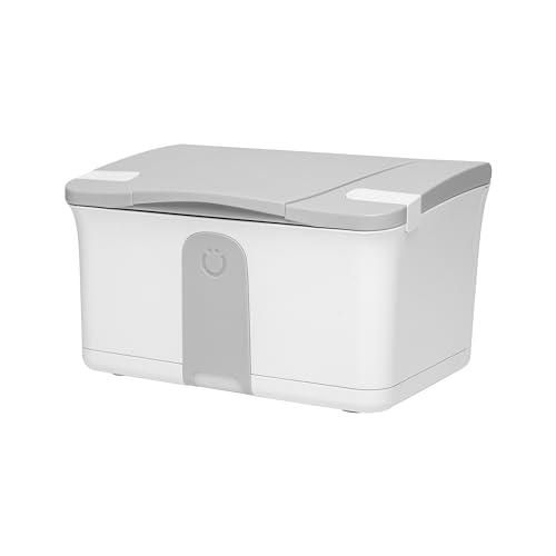 Image of Ubbi Baby Wipes Warmer and Dispenser with Nightlight, Gray
