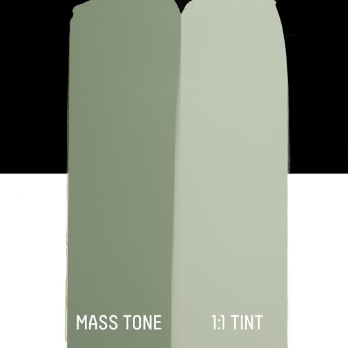 Image of LIQUITEX Reeves Basics Acrylic Paint, 4 oz, Green Grey