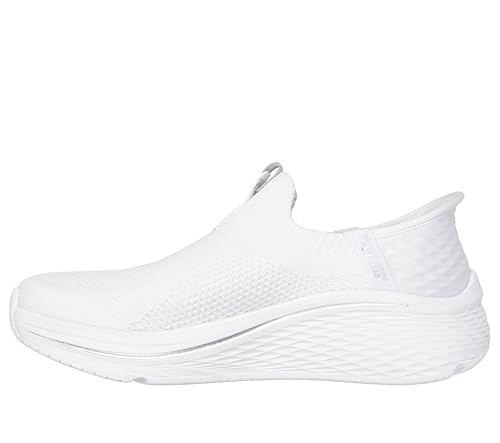 Skechers Max Cushioning Elite 2.0 Eternal, Basket Femmes, White,