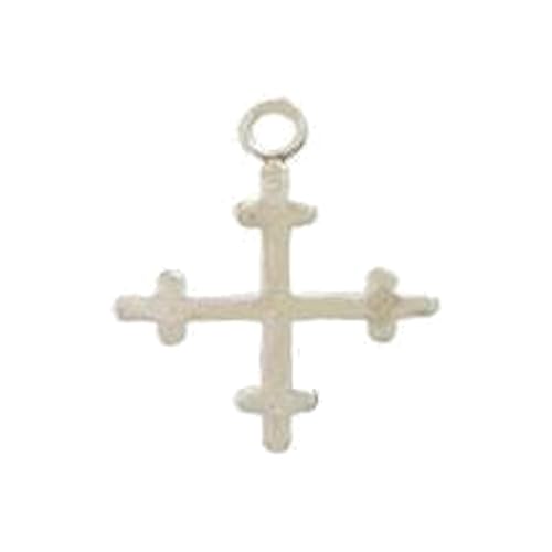 XINAR Equal Armed Cross Charm Sterling Silver