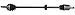 A1 Cardone 60-4150 CV Joint Half Shaft, Front Left
