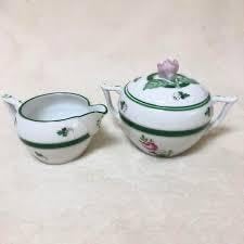 キッチン・食器 ヘレンド ウィーンの薔薇コーヒーポット＆クリーマーセット