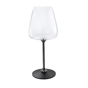 CRYSTOCRAFT Spinning Wine Decanter Glass with Crystals, Red Wine Glass for Red or White, Daily Use, Christmas，Wedding, Anniversary, Birthday, Gift for Family, Friend (GunMetal)