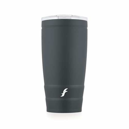 Image of FLAIR Moka Vacuum Insulated Coffee Mug 500ml -Matt Black,Hot & Cold,Leak-Proof,Easy to Clean,Travel Mug