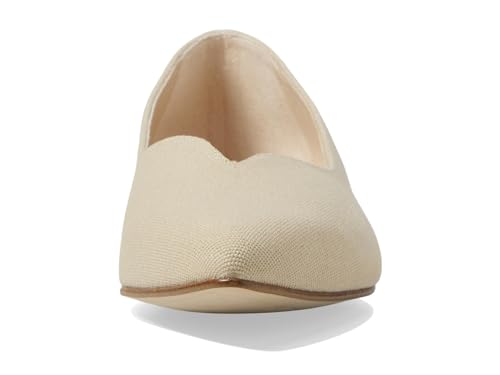 French Sole Women's Melanie Ballet Flat, Beige Recycled Cotton, 9 by French Sole - Image 8