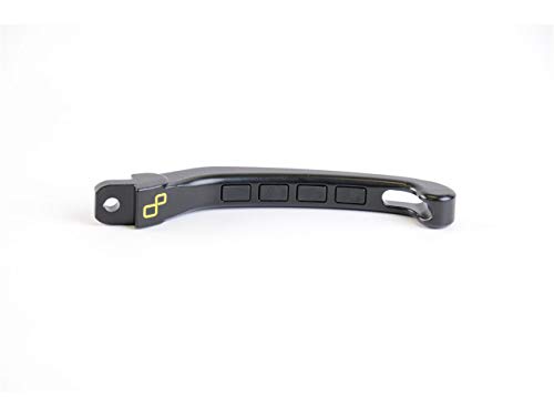 Levier de frein repliable réglable LIGHTEC Alien LEVS128K moto alu noir - 2