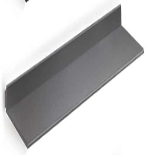 Étagère de bibliothèque en aluminium gris haut de gamme à éclairage LED