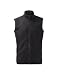 Jack Wolfskin Herren Waldsteig Fz Vest M Fleece Weste, Schwarz, L EU
