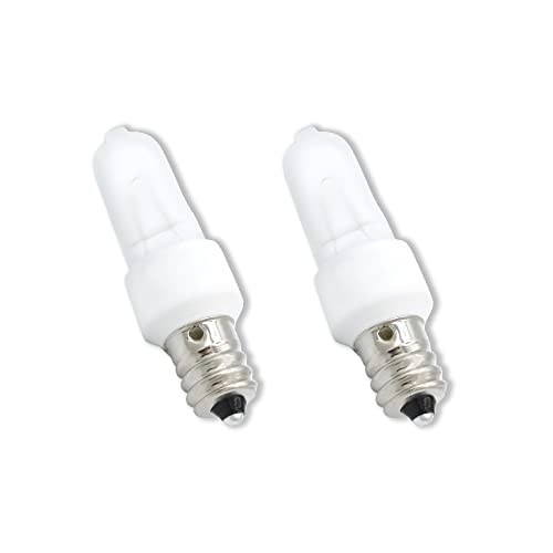60 Watt Kx60Fr/E12 Jd Replacement Bulb By Technical Precision - 120V 60W T3 Krypton Replacement Bulb - Frosted - 2700K Warm White - 2 Pack #TOP7
