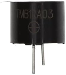 (Pack of 10) 3V Active Buzzer Magnetic Long Continous Beep Tone 12 * 9.5mm Mini Active Piezo Buzzers Universal Buzzer 3V 12mm