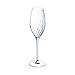 Cristal d'Arques Paris Swirly Collection 6 Flutes 24cl Made in France Reinforced Packaging